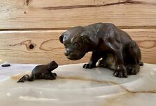 Antique bronze dog for sale  Muskegon