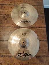 ZILDJIAN ZBT 13" HI HAT CONJUNTO DE PRATOS USADOS comprar usado  Enviando para Brazil