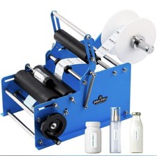 Máquina de rotular garrafas $189 com braço oscilante, manual redondo médio, E2 comprar usado  Enviando para Brazil
