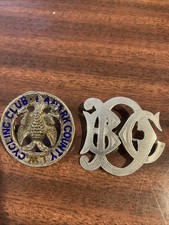 Vintage cycling badges for sale  KINROSS