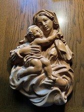 Holzrelief maria jesuskind gebraucht kaufen  Hanau