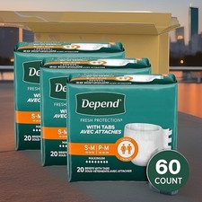 Depend incontinence protection d'occasion  Expédié en Belgium