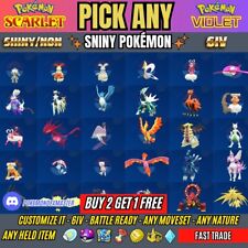 Pokemon Scarlet And Violet - ✨Pokemon Ultra Brilhante ✨6IV, Max EVs, Qualquer Item Realizado., usado comprar usado  Enviando para Brazil