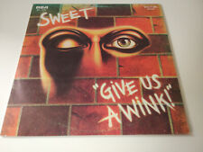 SWEET *GIVE US A WINK* LP 1976 TELECTRA PORTUGUESE EDITION RARE EXC, usado comprar usado  Enviando para Brazil