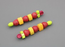 American Girl 2 kabobs de frutas para boneca de 18 pol. carrinho de lanche campus, usado comprar usado  Enviando para Brazil