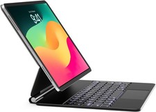 Capa siamide iPad Pro 12,9" com teclado (3ª, 4ª, 5ª, 6ª geração) MC1290 - Preta comprar usado  Enviando para Brazil
