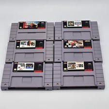 Lote de jogos esportivos para Super Nintendo (SNES) Madden NHL 95 NBA 95 comprar usado  Enviando para Brazil