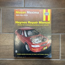 NISSAN-MAXIMA~Haynes Repair Manual used complete tear down & rebuild  1993-2004 comprar usado  Enviando para Brazil