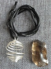 Minéraux citrine collier d'occasion  Vitry-le-François