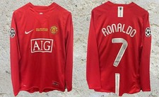 Camiseta Manchester United 2007-2008 Home –Cristiano Ronaldo– Frete Grátis comprar usado  Enviando para Brazil