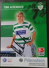 Autogrammkarte timo achenbach gebraucht kaufen  Gladbeck