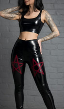 Latex pentagram leggings for sale Latex pentagram leggings for sale  ALTRINCHAM