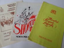 Vintage theatre programmes for sale  BLACKBURN