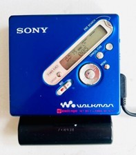 Reproductor Sony NetMD MiniDisc MZ-N710 MD azul como nuevo vendedor del Reino Unido segunda mano  Embacar hacia Mexico