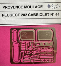 #227 - Photodecoupe pour PEUGEOT 202 Cabriolet N°44  Provence Moulage comprar usado  Enviando para Brazil