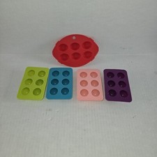 Lote de 5 bolas de futebol e 4 moldes de gota de silicone para projetos de cozinha comprar usado  Enviando para Brazil