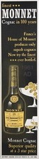 1961 monnet cognac for sale  Brooklyn