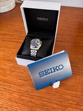 Seiko sports blue for sale  AYLESBURY