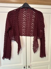 burgundy bolero for sale  EXETER
