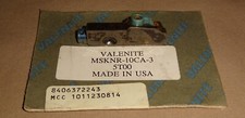Valenite msknr 10ca for sale  Curryville