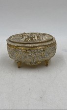 Gold white floral for sale  Minneapolis