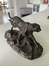 Cheetah skulptur pollani gebraucht kaufen  Bad Wurzach