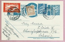 Portugal, 1941, para Suiça segunda mano  Embacar hacia Mexico