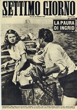 1950 ingrid bergman usato  Italia