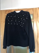 Ladies black jumper for sale  SUTTON