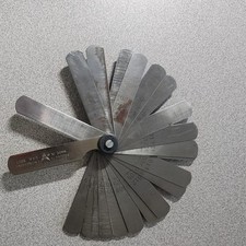 Medidores Feeler de Engenharia de Produto Aço Inoxidável 5027 Métricos (MM) comprar usado  Enviando para Brazil