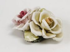 Capodimonte rose fiori usato  Viareggio