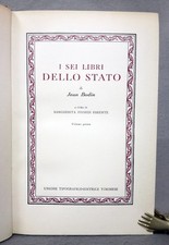 Bodin sei libri usato  Italia