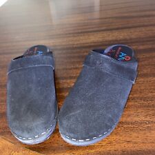 Black clogs. suede for sale  IPSWICH