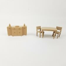 Usado, Aparador, mesa e 2 cadeiras vintage Marx para sala de jantar marrom claro comprar usado  Enviando para Brazil