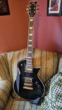 Usado, Guitarra elétrica esp ltd ec-256 - preta com ferragens douradas  comprar usado  Enviando para Brazil