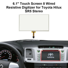 Digitalizador de tela sensível ao toque 6,1" para Toyota Hilux SR5 estéreo 13-18 comprar usado  Enviando para Brazil