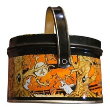Caixa de lata e alça vintage Keller Charles Philadelphia Halloween Ghosts comprar usado  Enviando para Brazil