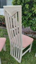chair tall white for sale  West Palm Beach