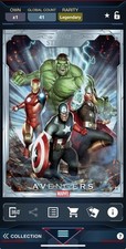 Usado, Cartão digital Topps Marvel Collect Legendary Sterling Avengers 75CC comprar usado  Enviando para Brazil