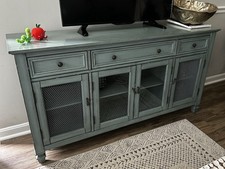Rustic teal media for sale  Danvers