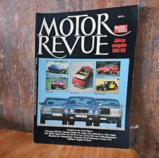 Motor revue jahresausgabe gebraucht kaufen  Göttingen