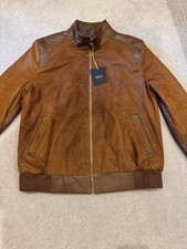Zilli leather jacket for sale  EDGWARE