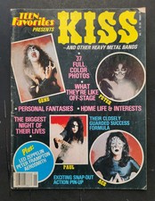 Revista Teen Favorites Presents Kiss 1978 dobra central intacta comprar usado  Enviando para Brazil