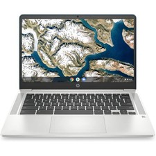 HP 14a-na0062tg 14" Intel Pentium Silver N5030 4GB 128GB eMMC Chrome OS, azul-petróleo comprar usado  Enviando para Brazil