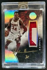 Usado, 2014-15 Panini Eminence Hakeem Olajuwon Jumbo Patch Auto Jogo Usado Prata #3/10 comprar usado  Enviando para Brazil