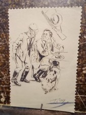 Vecchio disegno uomini usato  Villa Santo Stefano
