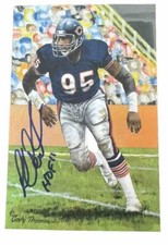 Cartão de arte Chicago Bears Richard Dent autografado linha de gol comprar usado  Enviando para Brazil