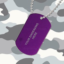 Purple aluminium personalised for sale  IPSWICH