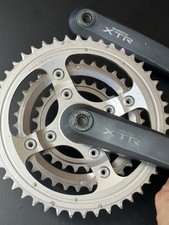 Pedivela vintage Shimano XTR FC-M951 MTB 24-34-46T 175mm tripla comprar usado  Enviando para Brazil