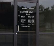 Custom business hours for sale  Hammond